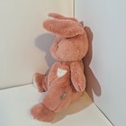 Baby Gund Oh So Snuggly Rose Pink Bunny Speckled Cream Body Lovey Plush Baby Toy