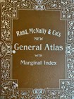 Vintage Rand  Mcnally   Co  s New General Atlas Of The World 1898 Marginal