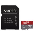 Sandisk Mobile Ultra Class 10 64gb Microsd Micro Sdxc Uhs-i U1 Flash Memory Card