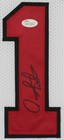 Dennis Rodman Autographed   Framed White Chicago Jersey Auto Jsa Coa