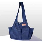 Pet Sling Denim Bag Carrier Dog Cat Shoulder Bag Backpack Travel Tote Carry Pack
