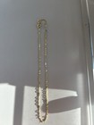 10kt Yellow Gold 10    Twisted Herringbone Anklet