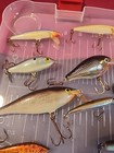 Lot Of 30 Vntg  Bass Lures Rapala  Bagley  Dance  Lewis  Rowland  And More