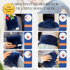 Microwavable Heating Pad With Washable Cover 13x7 Inch Flaxseed Microwave Pack