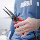  8 5  Stainless Steel Pliers With Non-slip Handle  Spring Loaded 8 5  Pliers