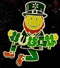 Rare  squiggly  Lucky Leprechaun St Patrick s Day  Walmart Lapel Pin