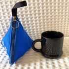 Apple Computer I m Macintosh Gold Aoole Logo Mug With Pouch  Vintage Unused