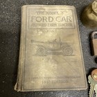 Ford Model T 1918 Reference Book Key Fob Ford Motor Co  Lock Brass Wheel Hub Lot