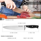 8in Chef Knife Sharp Premium Stainless Steel Non-stick Kitchen Knife Gift Box