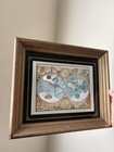 Aq Map - Chromolithograph - 17th Century    a New And Accurate Map Of The World   