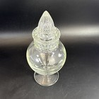 Vintage Tiffin Dakota Globe Glass Pedestal Foot Apothecary Candy Show Globe Jar