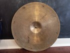 Vintage 1950s A Avedis Zildjian Large Stamp 20  Ride Cymbal 2420g