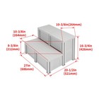 2 Slip-resistant Spa   Hot Tub Step Outdoor Indoor Compartment With Storage