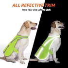 Reflective Dog Vest For Medium And Large Breeds  High Visibility Dog Safety V   