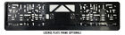 German License Plate With Coat Of Arms Eagle   Flag For Bmw  Mercedes  Vw  Audi
