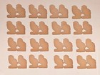 Vintage Victorian Die- Cut Paper Scrap Easter Chicks 16 Pairs 1880 s A