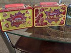 Lot Of 4 Ferrara Pan Lunchboxes Atomic Fireballs  Lemonhead   More Sealed Older