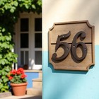 House Address Numbers  4-inch Antique Cast Iron For Door Or Mailbox