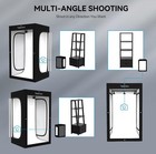 Professional Large Photo Light Box Photography Studio  Takerers 47x39x78inch Led