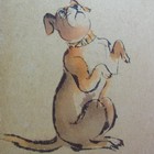 Vintage Japanese Painting  bijin-ga Print On Shikishi seiki Hosokibara  h165b