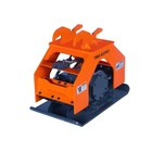 8800lbf Hydraulic Plate Compactor  Steel Frame  Quick-change Mount