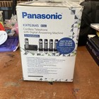 Nib Panasonic Kx-tge645m Dect 6 0 Cordless Phone 5 Handsets Answering Black
