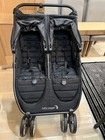 Baby Jogger Double Stroller Black Five-point Harness Adjustable Handles