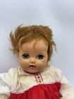 Vintage Ideal Kissy Doll Figure Vintage Usa Baby Toddler Green Eyes 24   