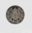 1919a Berlin  Germany    Mark Silver Ngc Ms67  blue Toning  Top Pop Lvb1 067