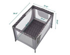 Pamo Babe Pack And Play Portable Crib Baby Playpen Foldable Playard For Infant
