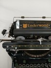 Vintage Underwood Model 11 Standard Typewriter Black Glass Keys For Parts Repair