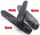 108pc 1 4   3 16  5 32  Letter   Number Stamping Set Hardened Steel Metal Die