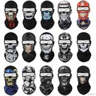 3d Balaclava Ghosts Skull Full Face Mask Windproof Ski Hood Motorcycle Face Mask