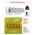 Uimoso Baseball Batting Cage 40 X 12 X 10 Ft For Indoor And Outdoor Use