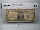P00000070 1935-e  1 Silver Certificate Note 2 Digit Low Fancy Serial    Pmg F12