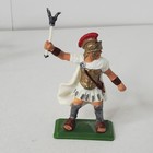 Vintage Britains Deetail Roman Soldiers Blue Infantry Lot Of 6 Figures Plastic