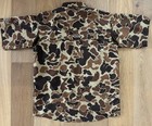 Drake Waterfowl Old School Camo Shirt Vented Short Sleeve Hunting Mens Small S