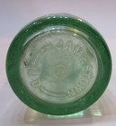 Vintage 1950s Jamestown North Dakota 6 Oz Green Glass Coca Cola Soda Pop Bottle