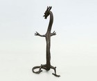 16 5 Inch Chinese Bronze Hand Carved Dragon Statue Figures