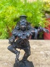  Antique Old Bronze Hand Carved Hindu God Dancing Krishna Sculpture Statue  