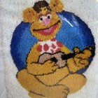 New Vintage 1979 Muppet Latch Hook Kit Fozzie Bear K36369 20 x 27  Latch-a-rug