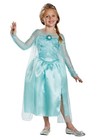 Disney s Frozen Elsa Snow Queen Gown Classic Girls Costume  Medium 7-8