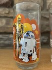 Vintage Burger King Pepsi Star Wars Glass  C-3po   R2-d2  Cool Cat  Smurfette