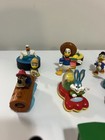 Lot Of Vintage 24 Miniature Plastic Walt Disney   Warner Bros  Character Figures
