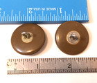 Lot Of 4 Rare Usgi Ww2 Wac Walking Eagle Brown Overcoat Buttons Four Pack