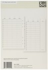 Carpe Diem Appt Planner Essentials Vertical 21 1 X 14 7 X 1 6 Cm  White