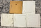 Lot  5 Vintage 80s 90s Harley Davidson   Other Carnival Fair Glass Mirrors 6 x6   