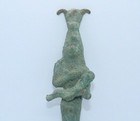 Rare Ancient Egyptian Antique Isis Nursing Horus Bronze Statue Egypt History
