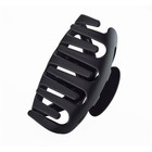 Scunci Extra Large No-slip Grip Hidden Hinge Jaw Clip  Black  1-piece