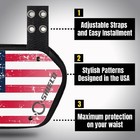 O Shield Back Plate For Shoulder Pads Lower Back Protector Polycarbonate Shell